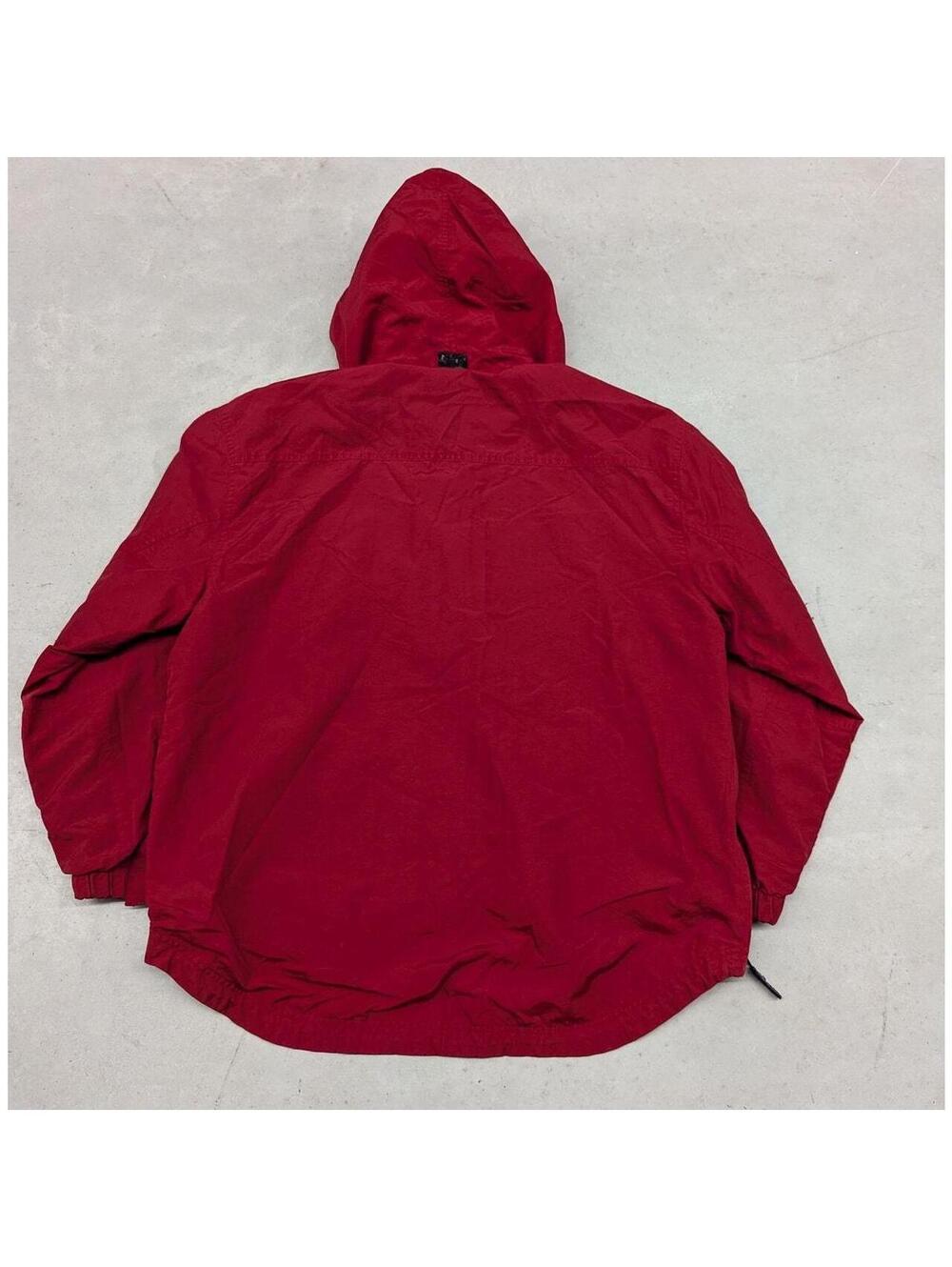 Vintage 90s Chaps Ralph Lauren Red Heavy Anorak Jacket - Picture 2 of 7